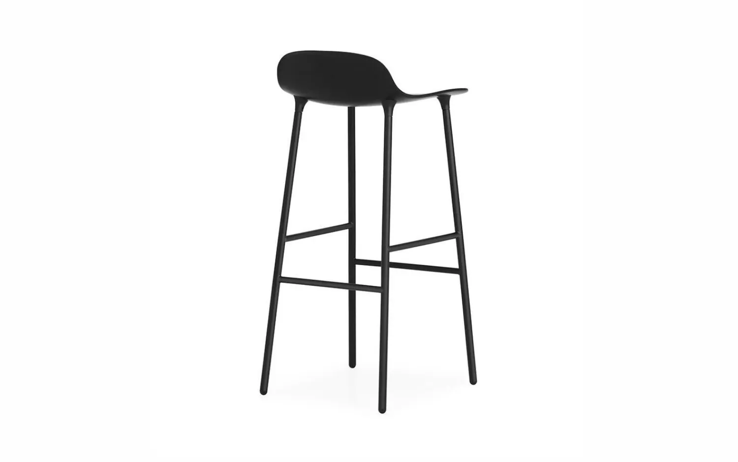 - Form Barstool 75 cm Steel*Normann Copenhagen Outlet