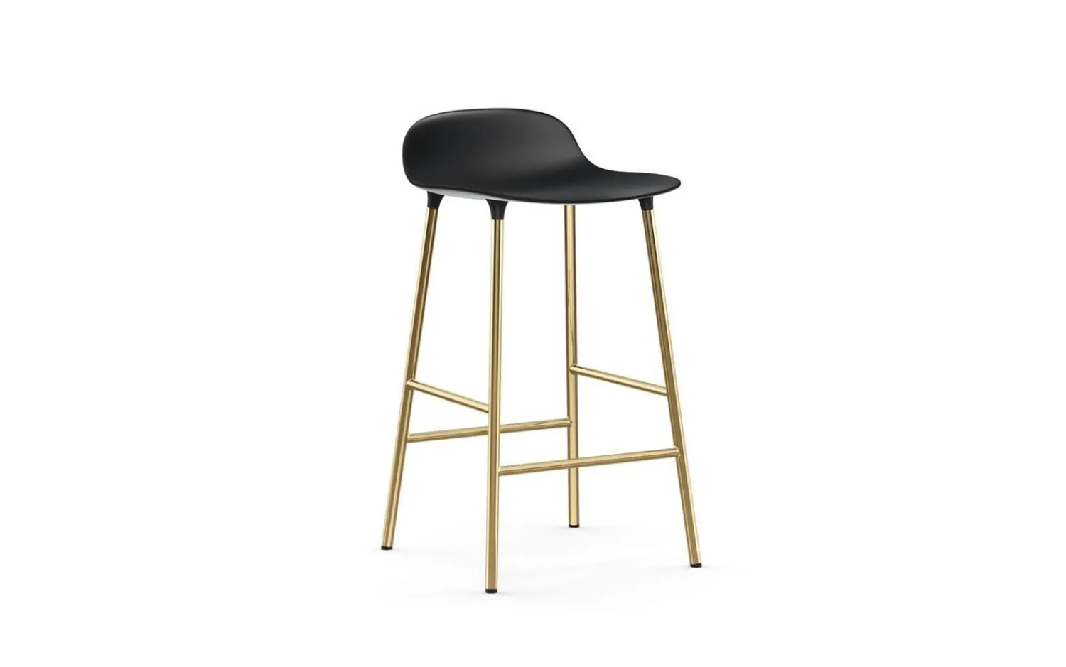 - Form Barstool 65 cm Brass^Normann Copenhagen New