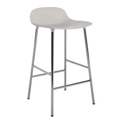 - Form Barstool 65 cm - Varm grå/krom^Normann Copenhagen Discount