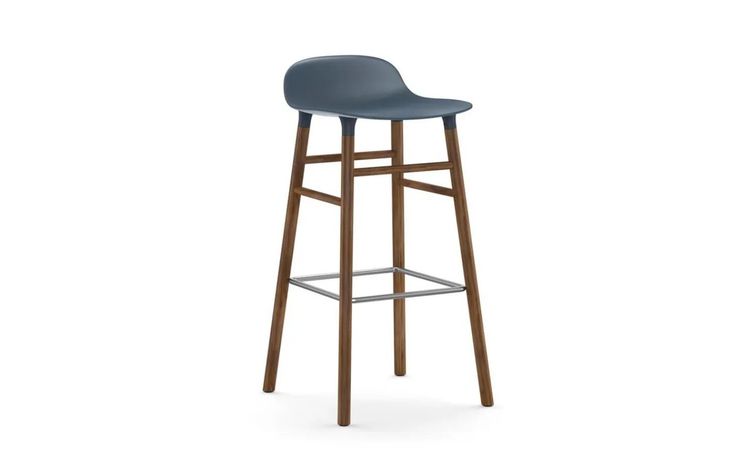 - Form Barstool 75 cm Walnut^Normann Copenhagen Online