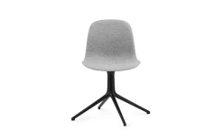- Form Chair Swivel 4L Full Uph. Black Alu*Normann Copenhagen Sale