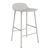 - Form Barstool 65 cm - Varm grå/Stål^Normann Copenhagen Sale