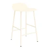 - Form Barstool 65 cm - Creme/Stål^Normann Copenhagen Discount