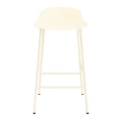 - Form Barstool 65 cm - Creme/Stål^Normann Copenhagen Discount
