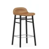 - Form Barstool 65 cm Full Upholstery Black Oak^Normann Copenhagen Best