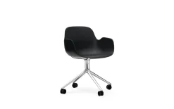 - Form Armchair Swivel 4W Alu*Normann Copenhagen