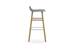 - Form Barstool 75 cm Oak^Normann Copenhagen Best