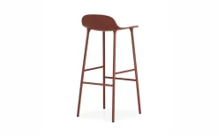 - Form Barstool 75 cm Steel^Normann Copenhagen New