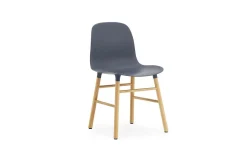 - Form Chair Oak - Stol - Blå og Eg^Normann Copenhagen New