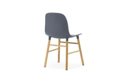 - Form Chair Oak - Stol - Blå og Eg^Normann Copenhagen New