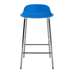 - Form Barstool 65 cm - Blå/krom^Normann Copenhagen Outlet