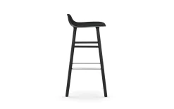 - Form Barstool 75 cm Black Oak*Normann Copenhagen