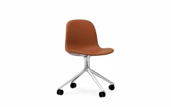 - Form Chair Swivel 4W Full Uph. Alu^Normann Copenhagen New