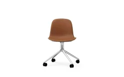 - Form Chair Swivel 4W Full Uph. Alu^Normann Copenhagen New