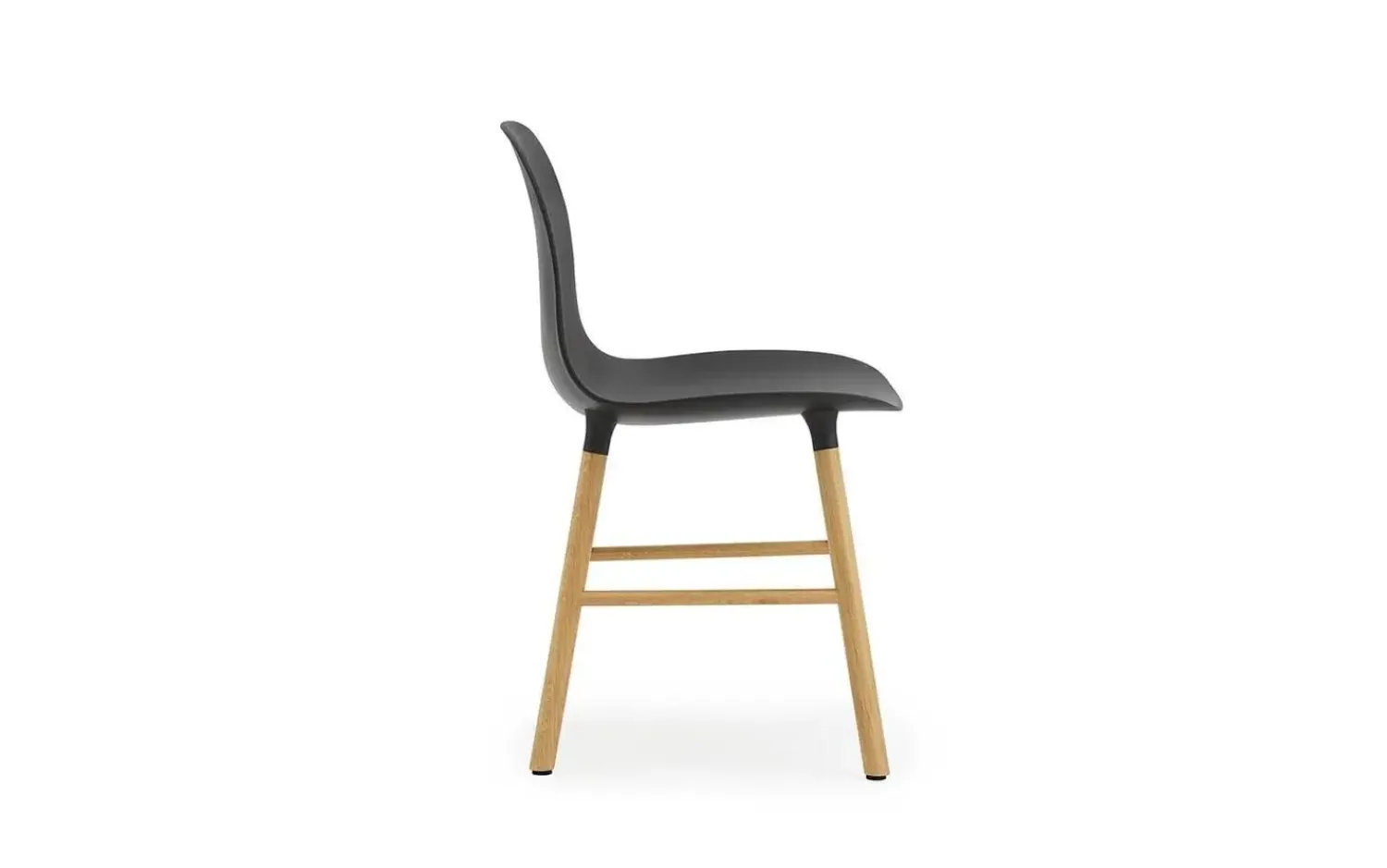- Form Chair Oak - Sort og Eg*Normann Copenhagen Discount