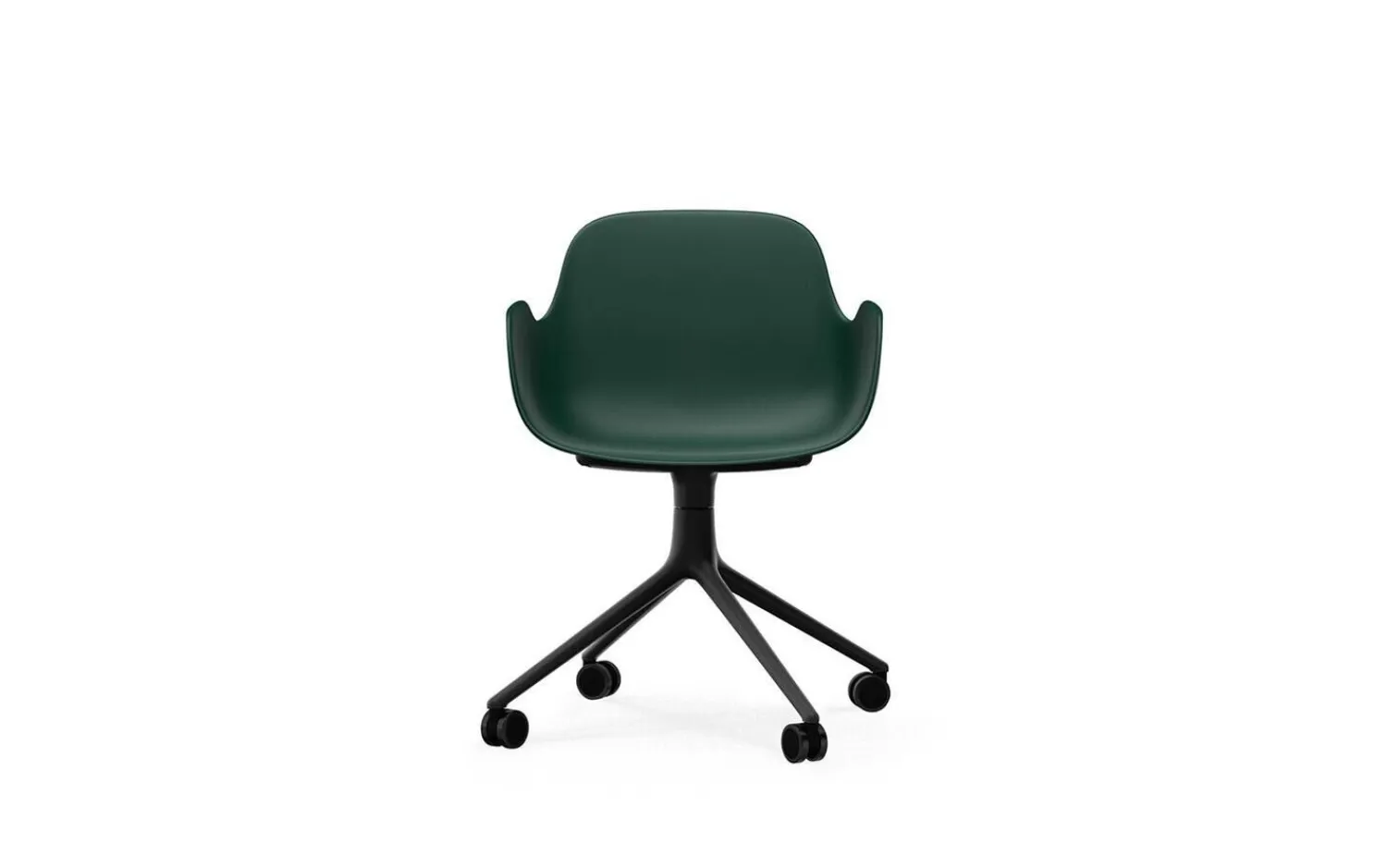 - Form Armchair Swivel 4W Black Alu*Normann Copenhagen Hot