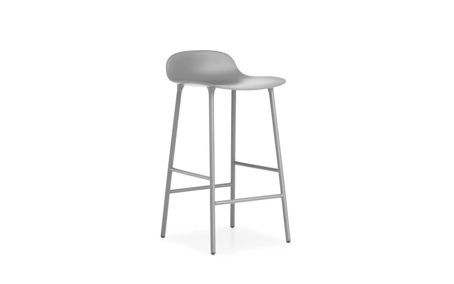 - Form Barstool 65 cm Steel^Normann Copenhagen