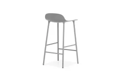 - Form Barstool 65 cm Steel^Normann Copenhagen