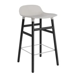 - Form Barstool 65 cm - Varm grå/Sort eg*Normann Copenhagen Sale