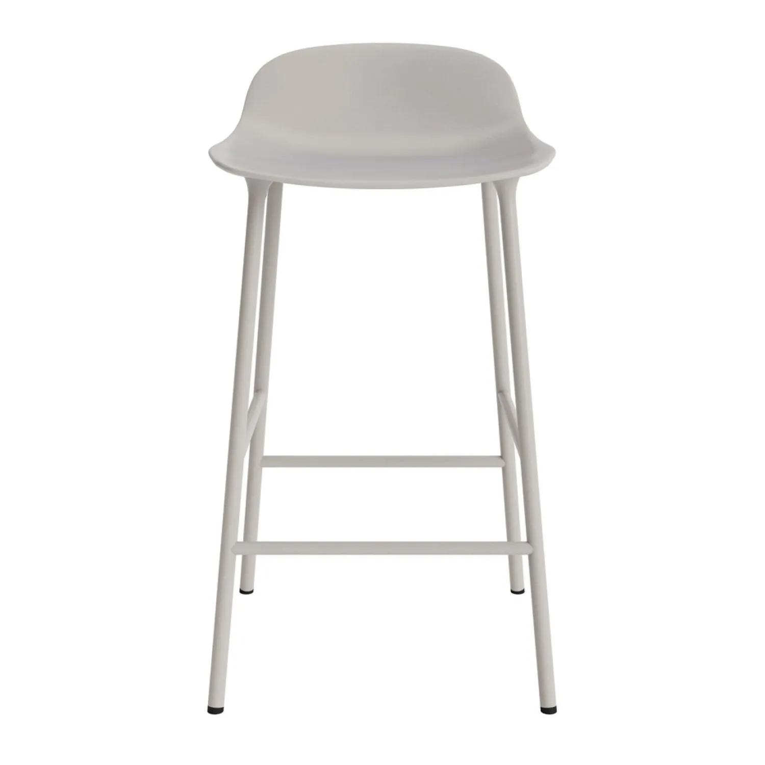 - Form Barstool 65 cm - Lys grå/Stål*Normann Copenhagen Clearance