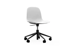 - Form Chair Swivel 5W Gas Lift Black Alu^Normann Copenhagen Outlet