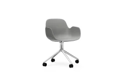 - Form Armchair Swivel 4W Alu^Normann Copenhagen