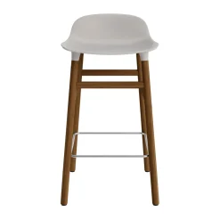 - Form Barstool 65 cm - Varm grå/Valnød^Normann Copenhagen Sale