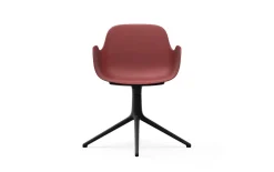 - Form Armchair Swivel 4L Black Alu^Normann Copenhagen