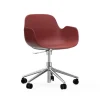 - Form Armchair Swivel 5W Gas Lift Alu^Normann Copenhagen Outlet