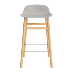 - Form Barstool 65 cm - Varm grå/Eg^Normann Copenhagen Discount