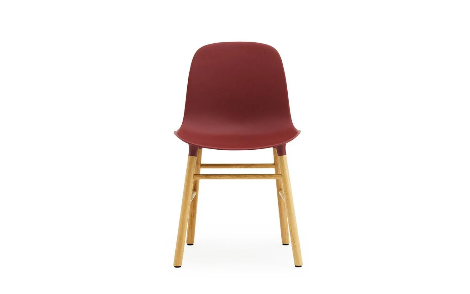 - Form Chair Oak - Stol i Rød og Eg^Normann Copenhagen Hot