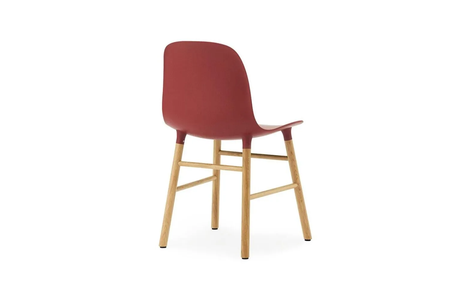 - Form Chair Oak - Stol i Rød og Eg^Normann Copenhagen Hot