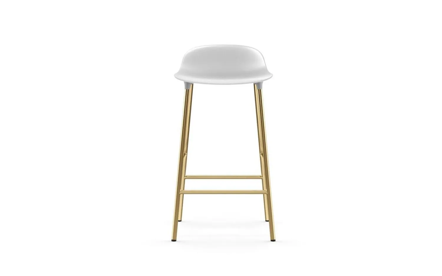 - Form Barstool 65 cm Brass^Normann Copenhagen Clearance