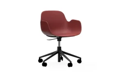 - Form Armchair Swivel 5W Gas Lift Black Alu^Normann Copenhagen Sale