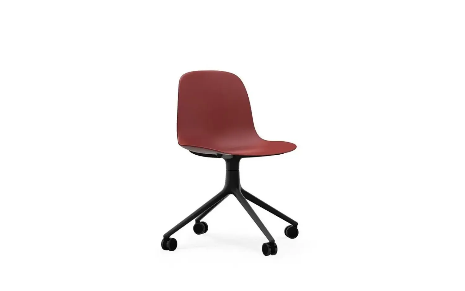 - Form Chair Swivel 4W Black Alu^Normann Copenhagen Online