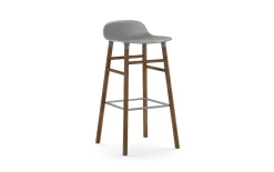- Form Barstool 75 cm Walnut^Normann Copenhagen Hot