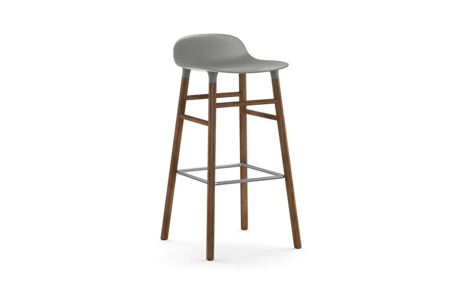- Form Barstool 75 cm Walnut^Normann Copenhagen Hot