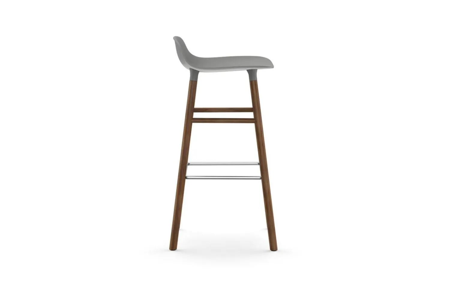 - Form Barstool 75 cm Walnut^Normann Copenhagen Hot