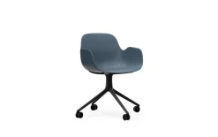 - Form Armchair Swivel 4W Black Alu^Normann Copenhagen Sale