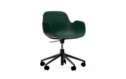 - Form Armchair Swivel 5W Gas Lift Black Alu*Normann Copenhagen Outlet
