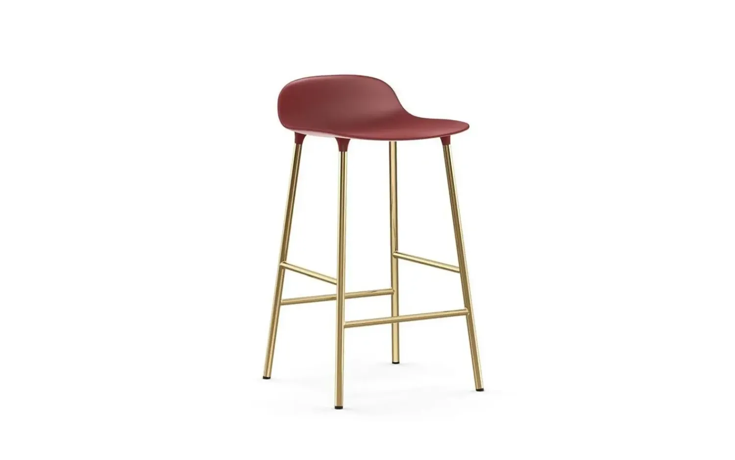 - Form Barstool 65 cm Brass^Normann Copenhagen Outlet