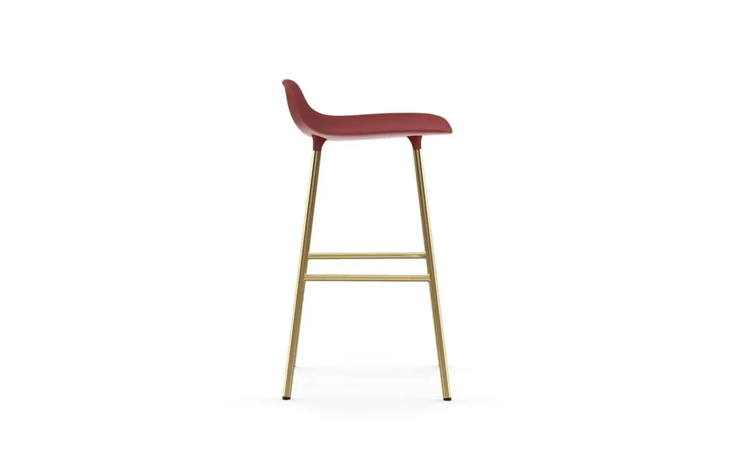 - Form Barstool 65 cm Brass^Normann Copenhagen Outlet