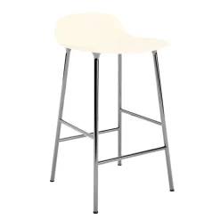 - Form Barstool 65 cm - Creme/krom*Normann Copenhagen Outlet