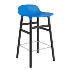 - Form Barstool 65 cm - Blå/Sort eg*Normann Copenhagen Outlet