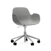 - Form Armchair Swivel 5W Gas Lift Alu^Normann Copenhagen Discount