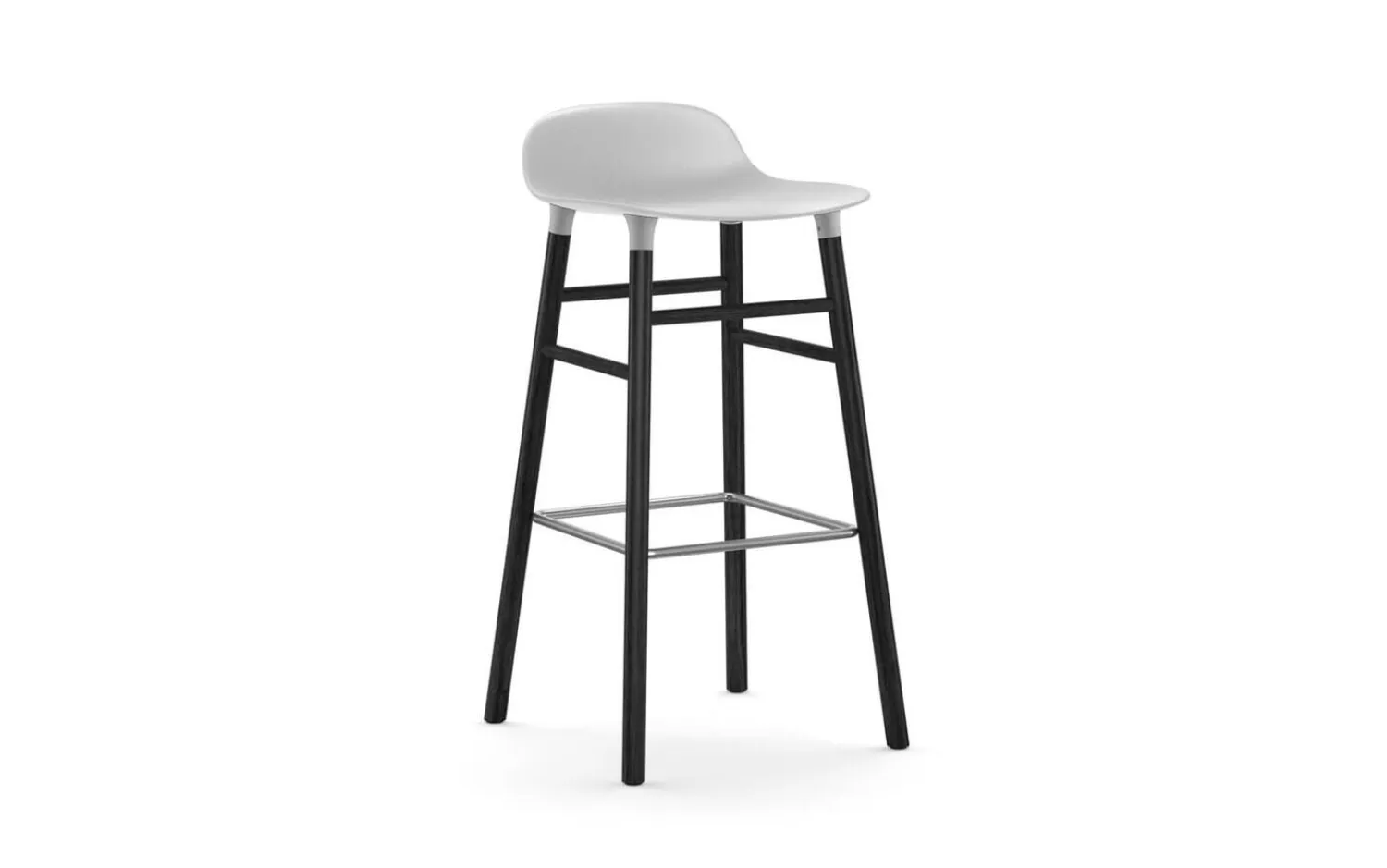 - Form Barstool 75 cm Black Oak*Normann Copenhagen Best