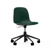 - Form Chair Swivel 5W Gas Lift Black Alu*Normann Copenhagen
