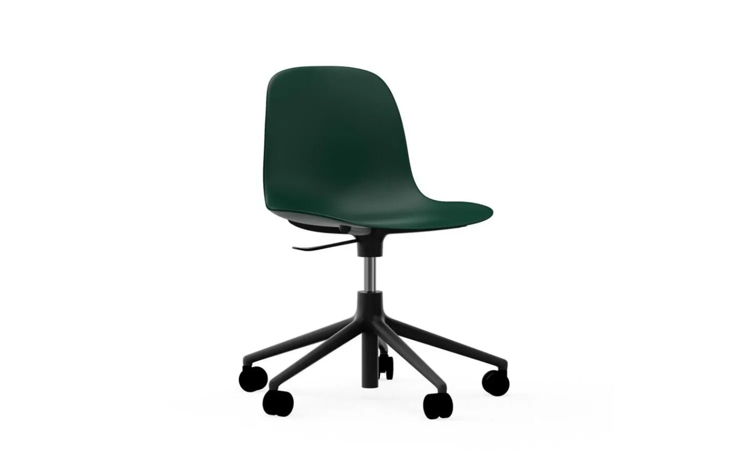 - Form Chair Swivel 5W Gas Lift Black Alu*Normann Copenhagen