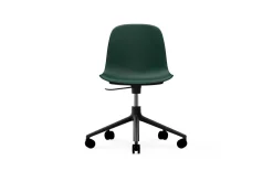 - Form Chair Swivel 5W Gas Lift Black Alu*Normann Copenhagen