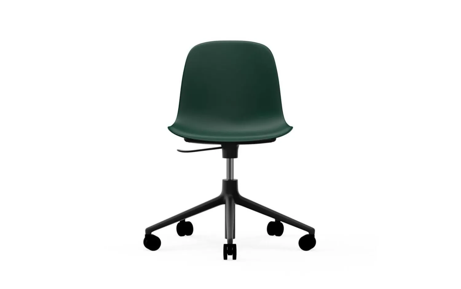- Form Chair Swivel 5W Gas Lift Black Alu*Normann Copenhagen